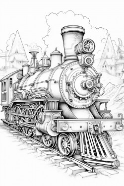steampunk locomotive