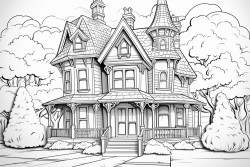 house in maple wood