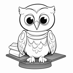 a cute and adorable judge owl