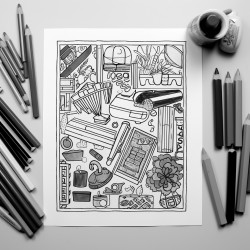 language arts collage