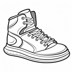 a basketball shoe featuring a coffee cup design and a caffeinated theme