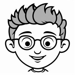 hombre calvo con lentes filosofo