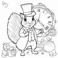 time traveler squirrel