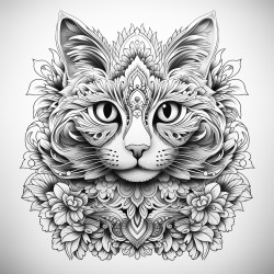 cat mandala