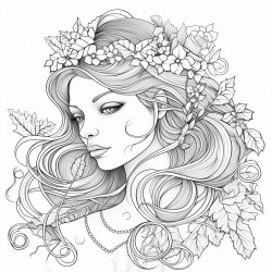 verde coloring page