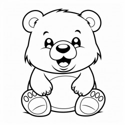 bear smiling