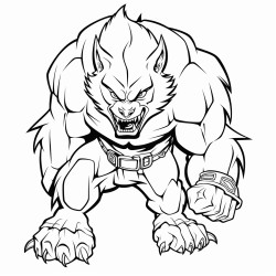 lobo bueno animado