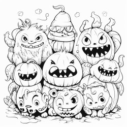 monstres dhalloween