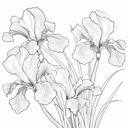 iris flowers