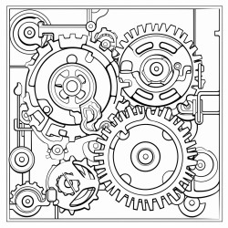 steampunk cogs