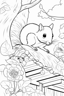 lontra em seu habitat