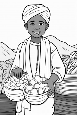 chagga native rich african merchant