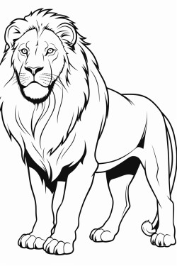 genrate a lion image