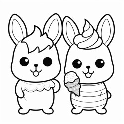 ice cream cawai