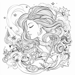 christmas coloring page