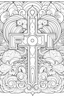 the word faith in a design