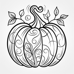 doodle pumpkin