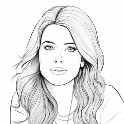 a realistic woman