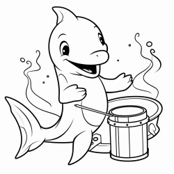 musician dolphin