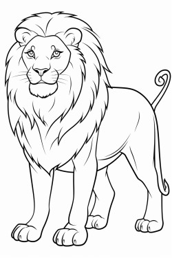 genrate a lion image