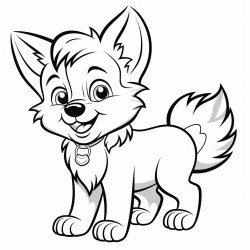 lobo bueno animado