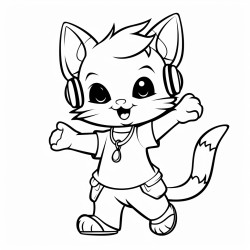 cat dancing