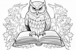 owl and eagle reading books