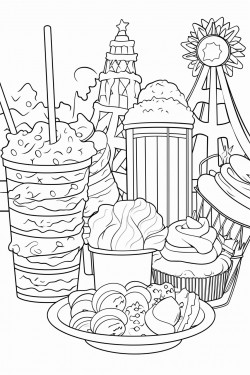 theme park snacks