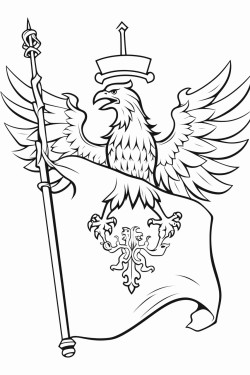 dzieci trzymajce flag polski