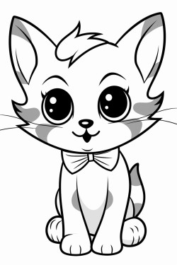un chat mignon