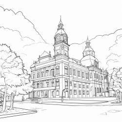 city blumenau whit city hall