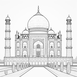 taj mahal in india
