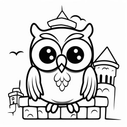 fort hibou enfant
