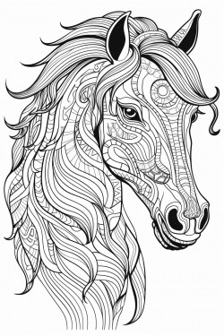 horse portrait