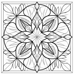 diamond starburst  a starburst pattern with diamond shapes symmetrical