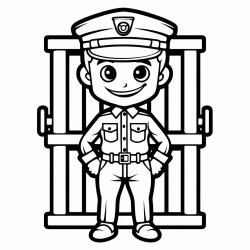 prisoner police machin