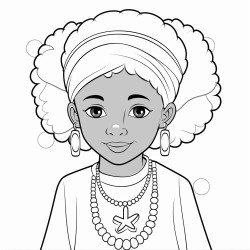 african american coloring pages