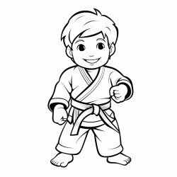 randori combat judo enfant