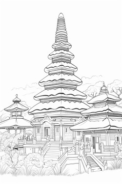 temples in bali