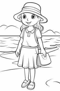 girl of the beach