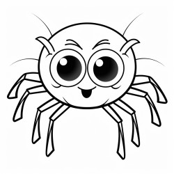 a cute adorable spider