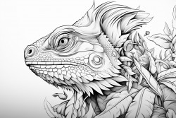 fresque animaux du monde