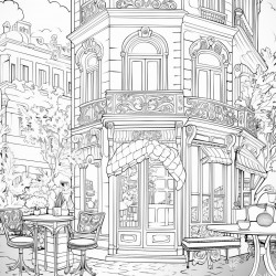 cafe front store