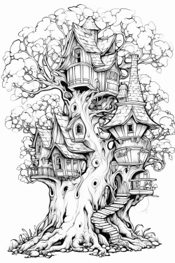 tree shaped house