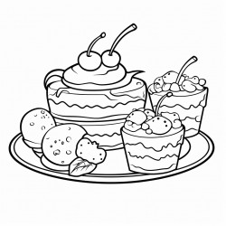 cake snacks food in bold and easy