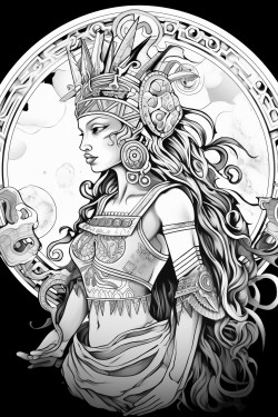 mayan goddess of the moon