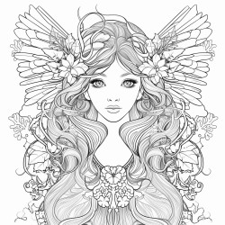 a christmas fairy