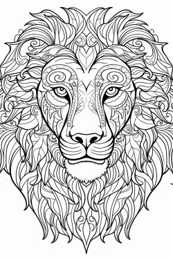 lion mandala