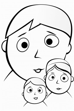 a simple drawing to help understand people psychologically