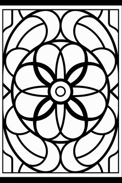 mosaic flower